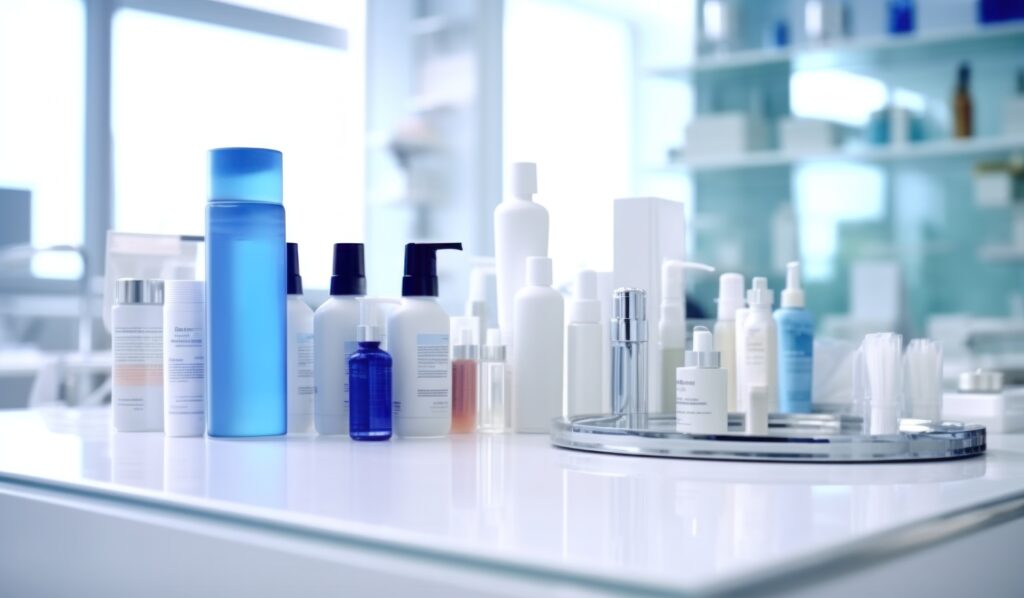 makeup fridge and storage