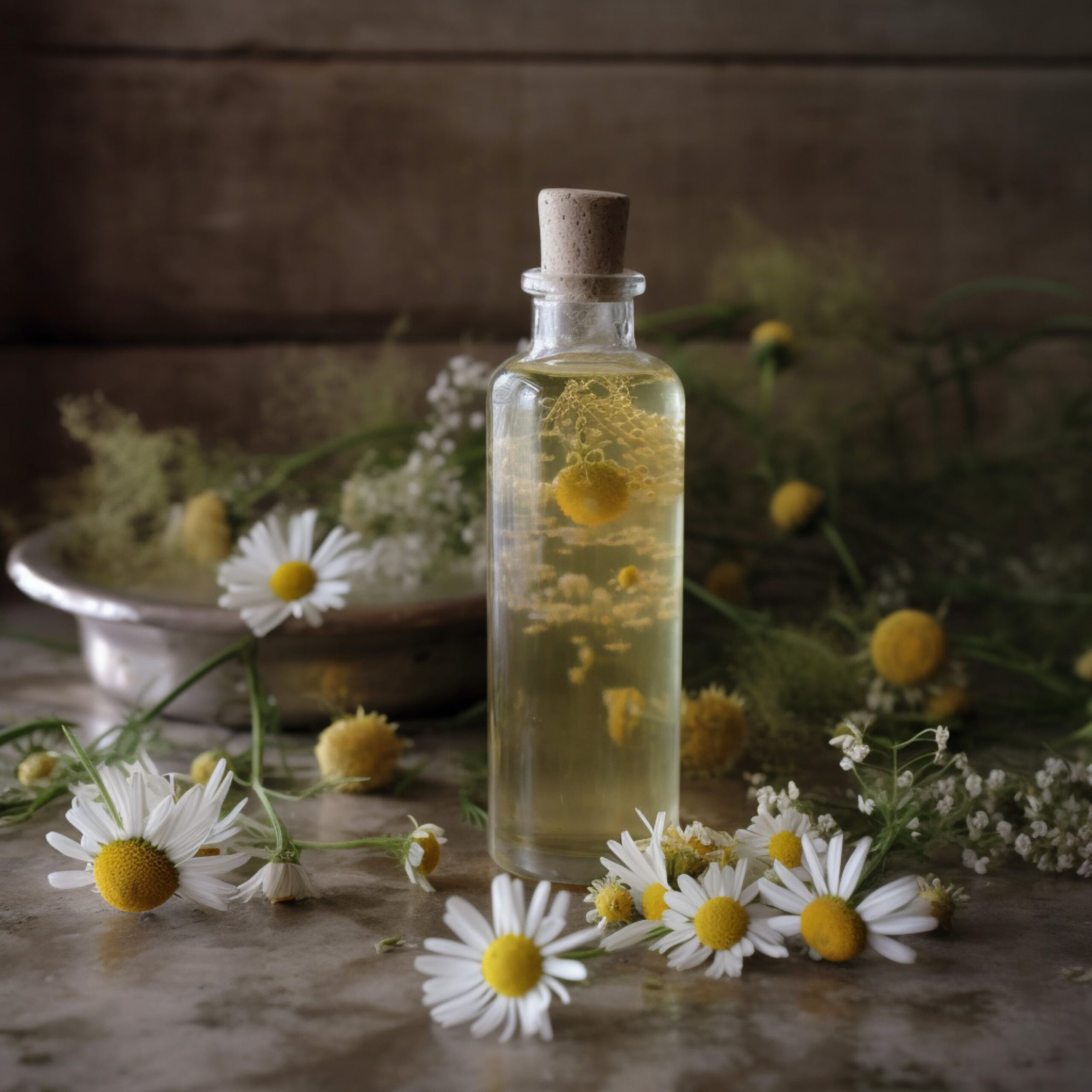 photo-of-calming-chamomile-toner. Remove Makeup Narurally with Vegan Makeup Remover