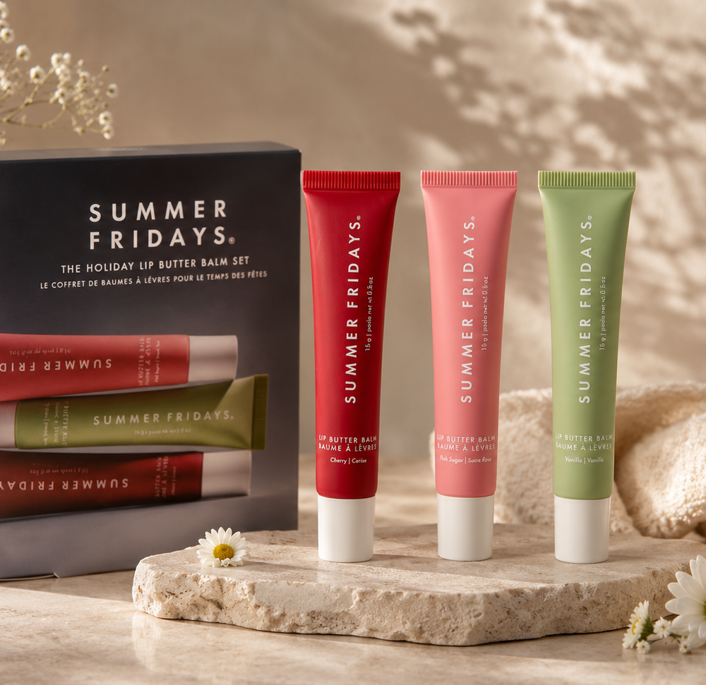 summer fridays lip balms