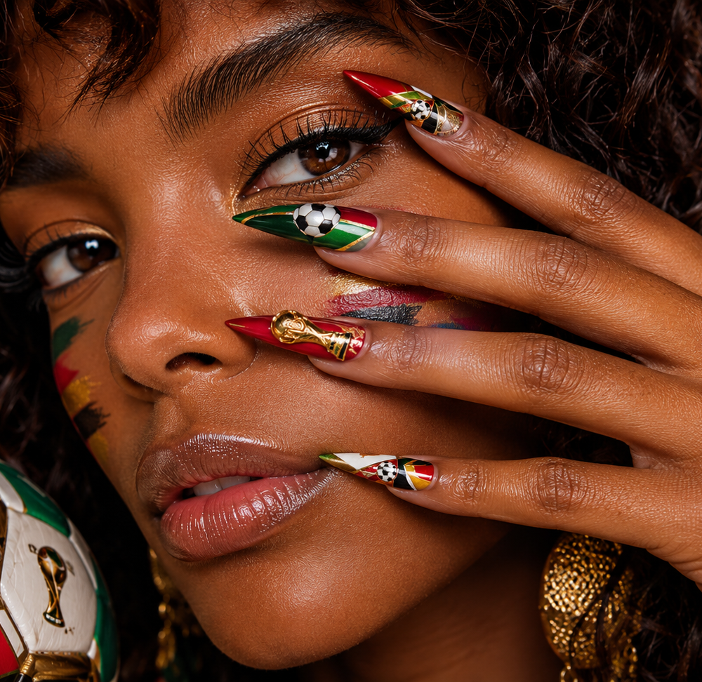 nail designs for fifa world cup 2026
