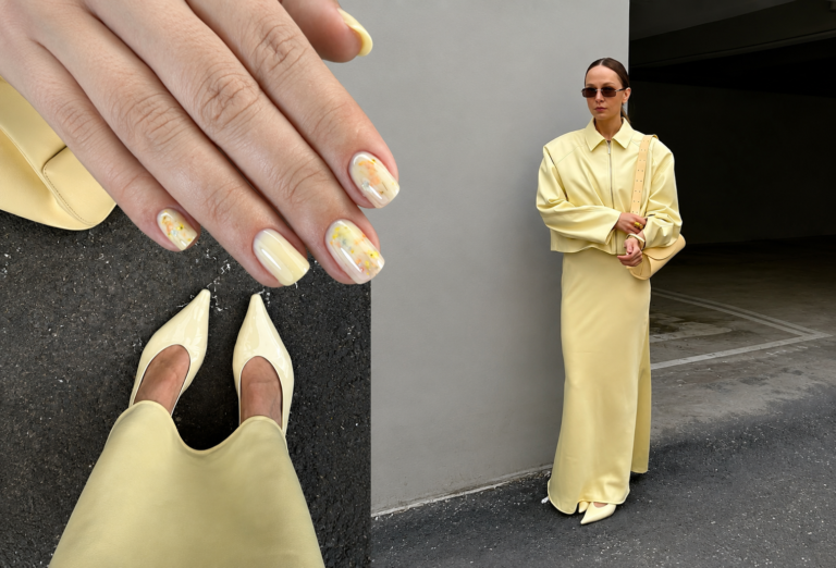 Don't Miss Out on the Celeb-Fav Yellow Nail Designs